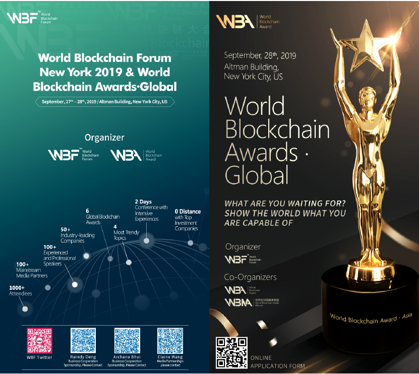 World Blockchain Forum — Accelerating Blockchain Innovations in New York and Beyond