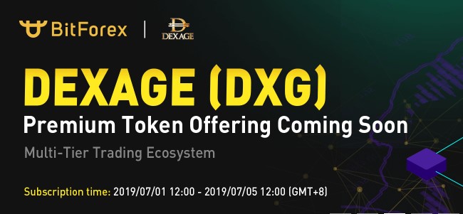 The Revolutionary Exchange -DEXAGE- has secured an IEO on BitForex and Exmarkets.
