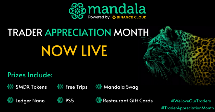 Mandala Exchange Trader Appreciation. Trade and Win